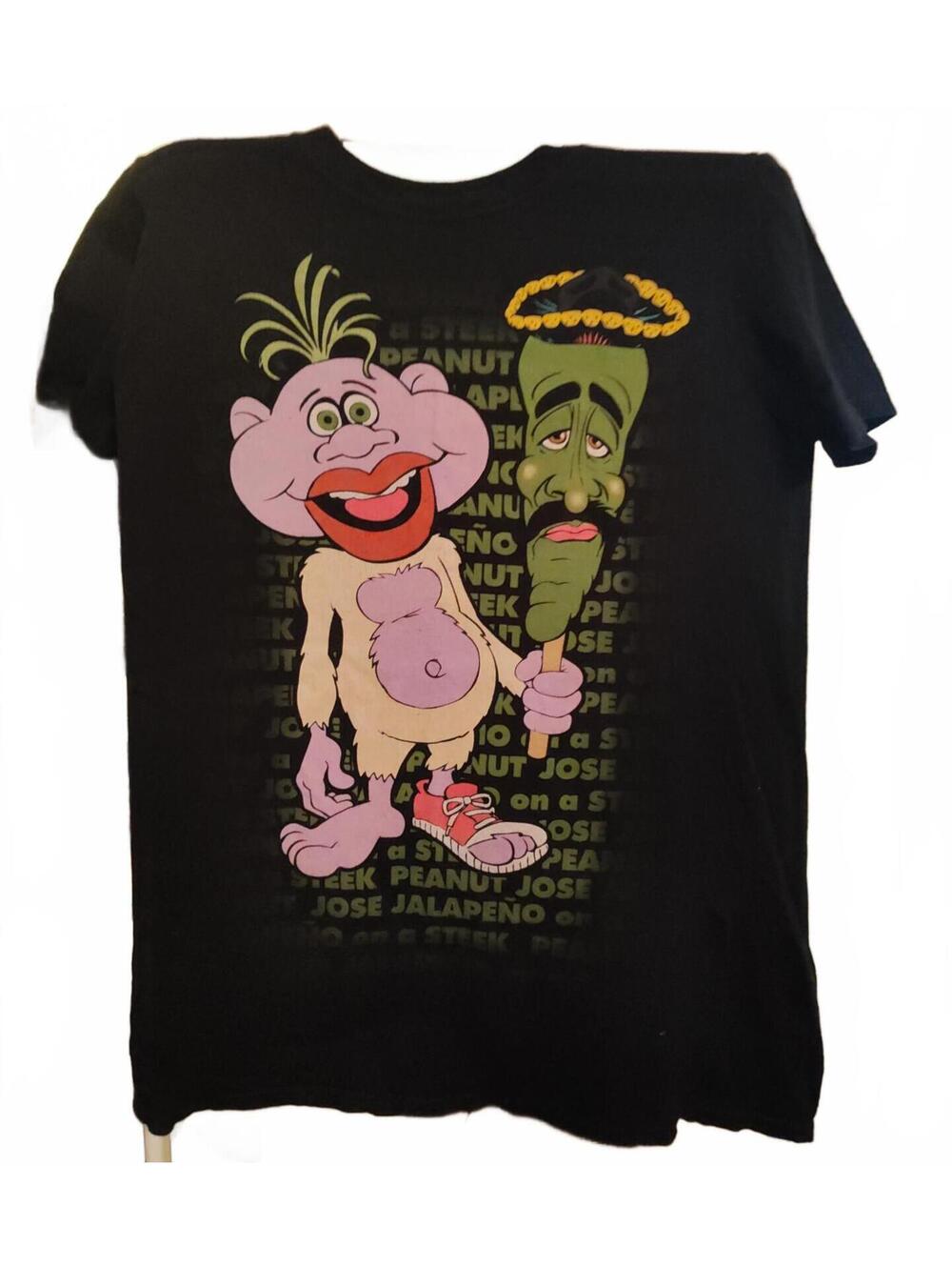 Jeff Dunham official shirt - mens S - black comedy EUC